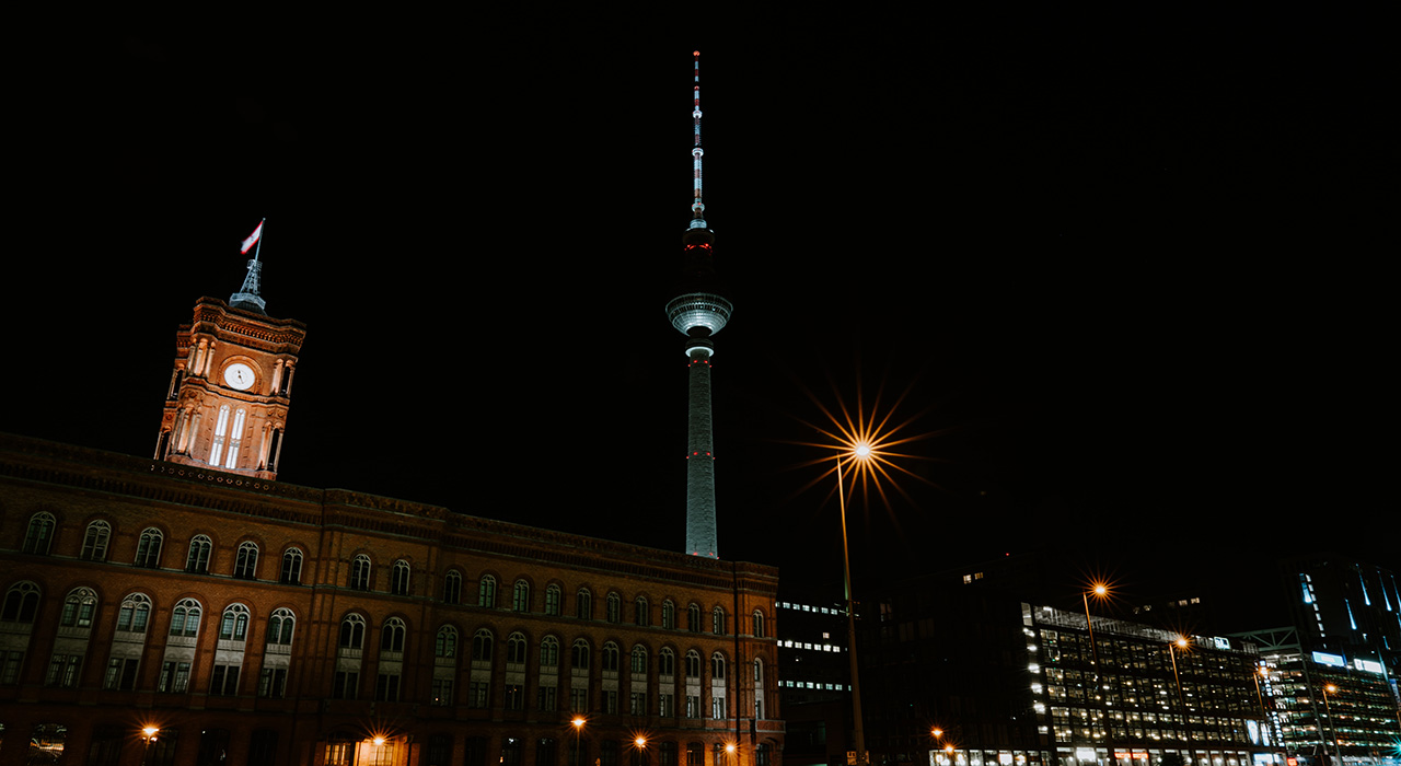 night in Berlin